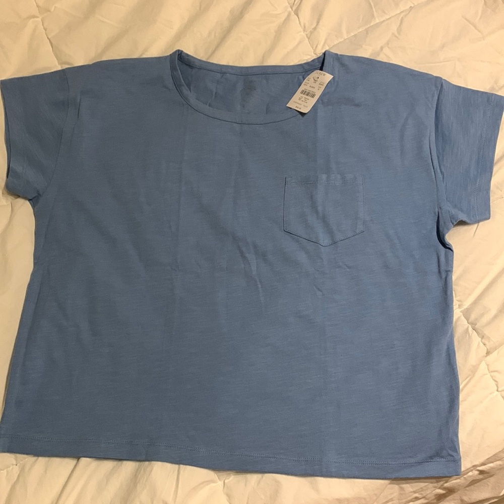 J.crew organic pocket T